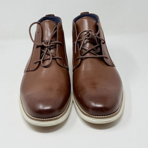 Cole Haan Original Grand Chukka Boots Mens 13 M Woodbury Brown Ivory Leather main image 15